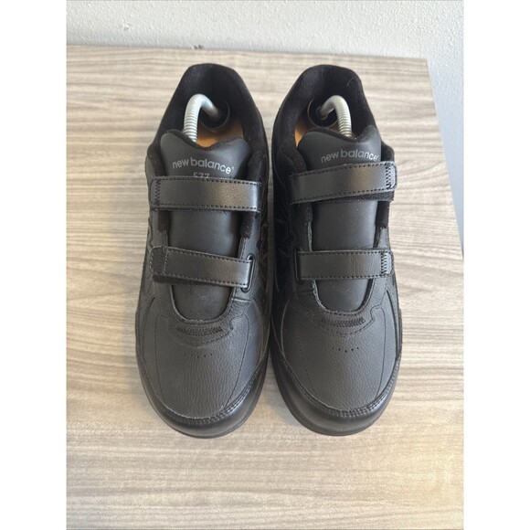 New Balance 577 Men Shoes Size 10 4E Walking DSL-2 Black MW577VK Hook Loop - Picture 4 of 11